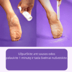 Baren Callus Remover Peeling Pėdų Minkštiklis - Image 4