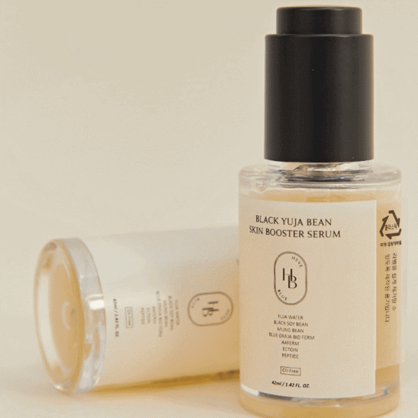 HEVEBLUE black yuja bean skin booster serumas