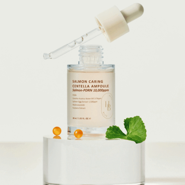 HEVEBLUE salmon caring centella ampoule