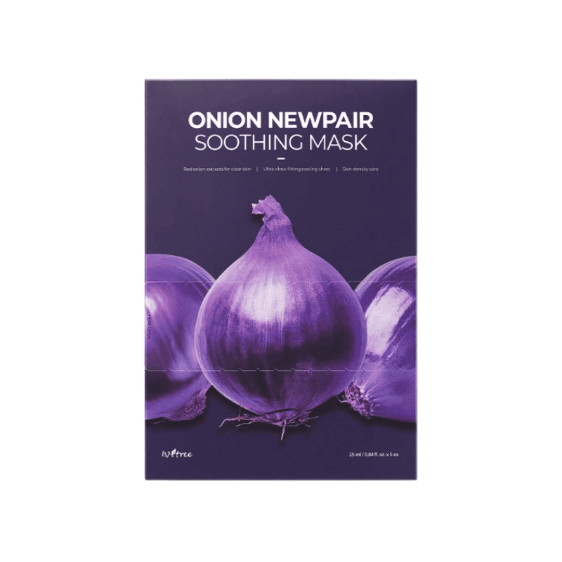 ISNTREE ONION NEWPAIR SOOTHING MASK 4 Isntree Onion Newpair Soothing Mask Veido Kaukės - Image 1