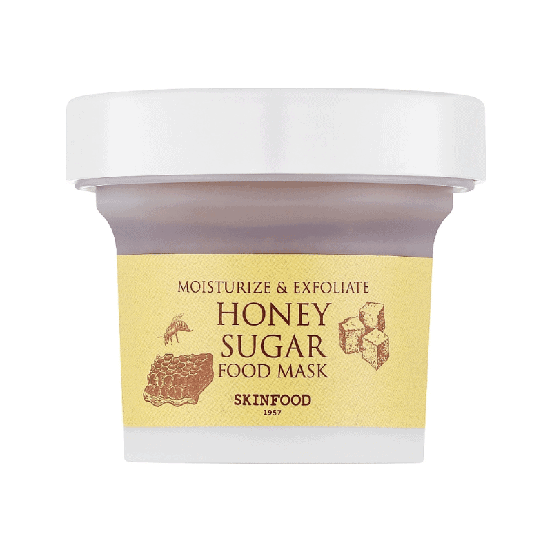 Skinfood Honey Sugar Food Mask Skinfood Honey Sugar Food Nuplaunama Veido Kaukė - Image 1