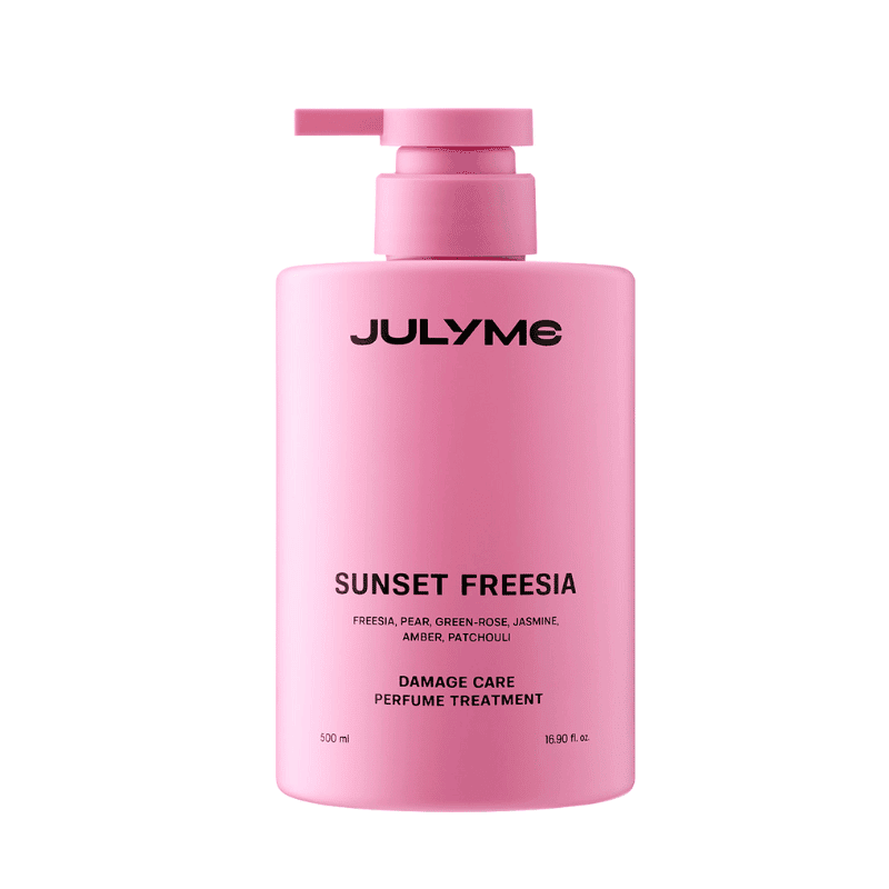 JULYME damage care perfume treatment sunset freesia (3) JULYME Damage Care Parfumuotas Kondicionierius Sunset Freesia - Image 1
