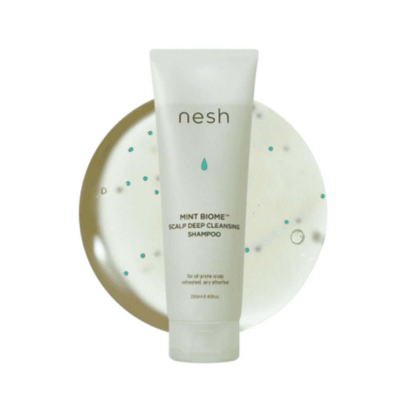 Nesh Mint Biome Scalp Deep Cleansing Shampoo 250ml Nesh Mint Biome Giluminio Valymo Šampūnas - Image 1
