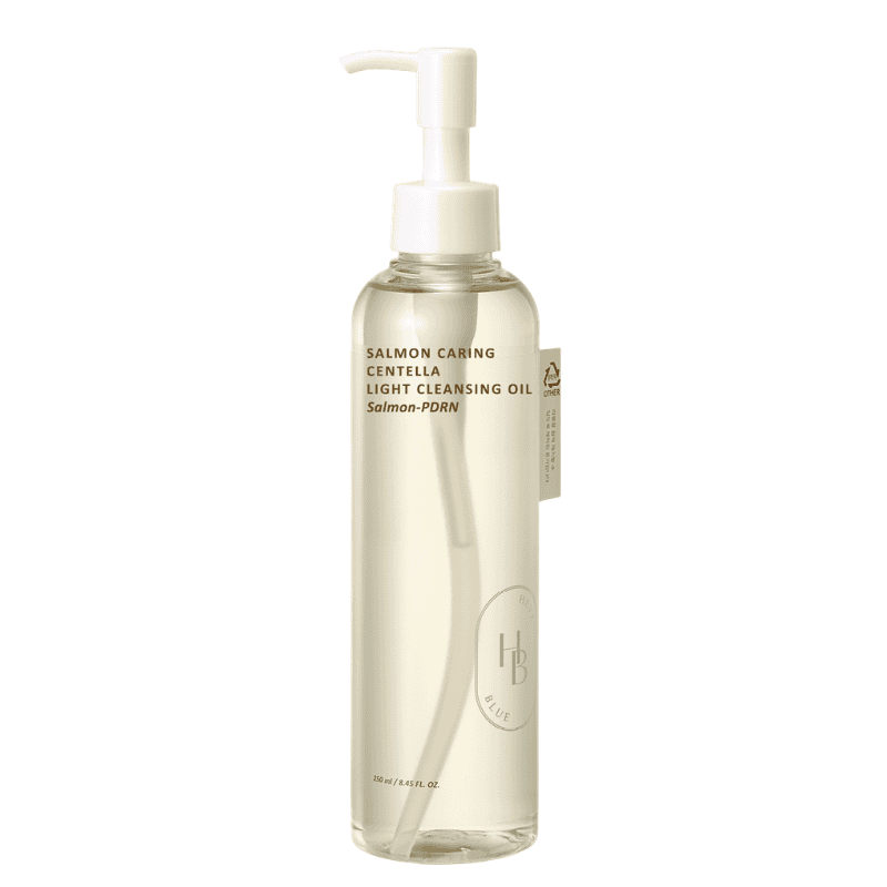 HEVEBLUE Salmon Caring Centella Light Cleansing Oil 240ml HEVEBLUE Salmon Caring Centella Lengvas Aliejinis Makiažo Prausiklis - Image 1