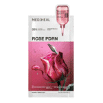 Mediheal Rose Pdrn Essential Švytėjimo Suteikianti Veido Kaukė