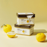 Skinfood Yuja C Dark Spot Clear Šviesinančios Kasdienės Kaukės - Image 4
