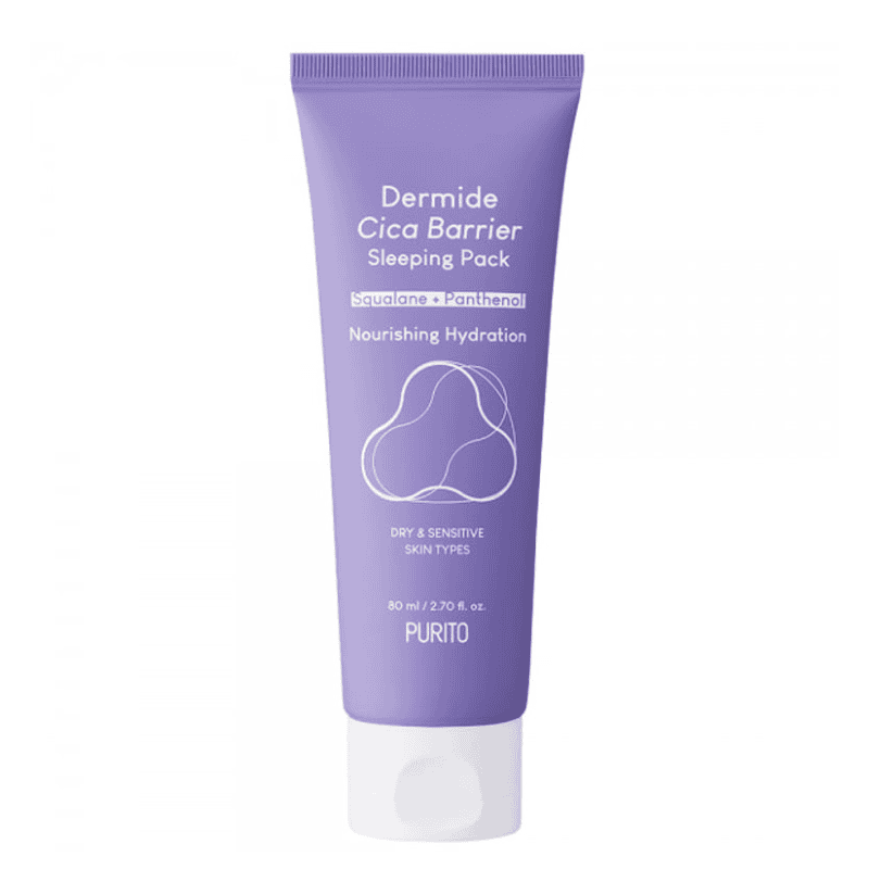 Purito Dermide Cica Barrier Sleeping Pack 80ml PURITO Dermide Cica Barrier
Sleeping Pack - Image 1