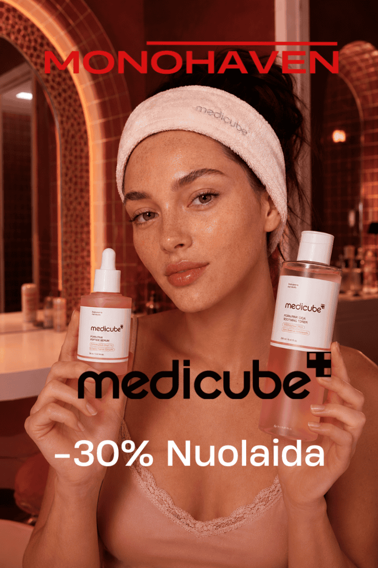 Medicube produktai su nuolaida