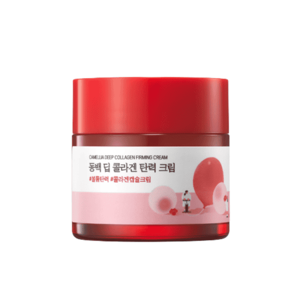 Round Lab Camellia Deep Collagen Stangrinantis Veido Kremas